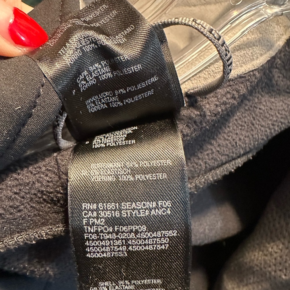 The North Face Women's Black Apex Jacket Windwall Shell Large - Picture 15 of 16